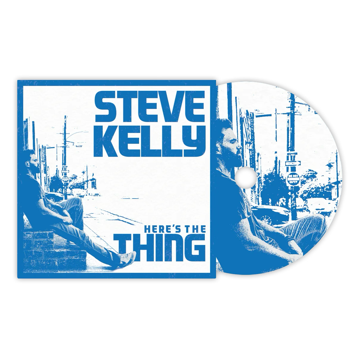 Here's The Thing CD, case and disc